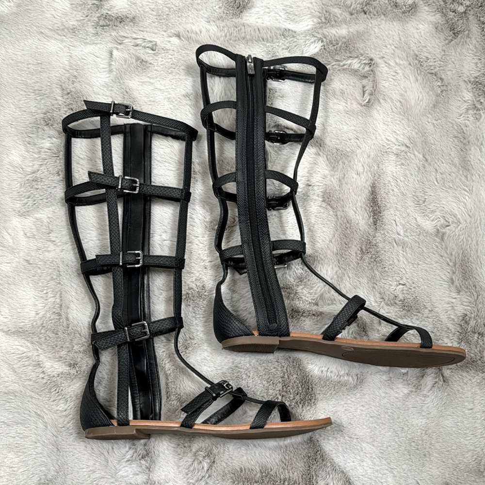 BCBG gladiator sandals